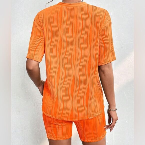 Women's Plus Size 2 Piece Ribbed Knit Matching Outfits NWT 16W - Picture 3 of 8